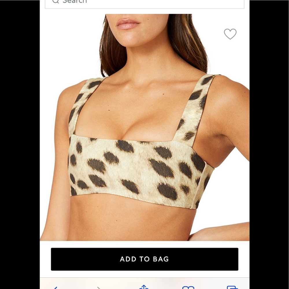 We wore‎ what bandeau spirts bra. NWT . Retail 48